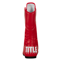variant:Red::TITLE Boxing Speed-Flex Encore High-Top Shoes back view