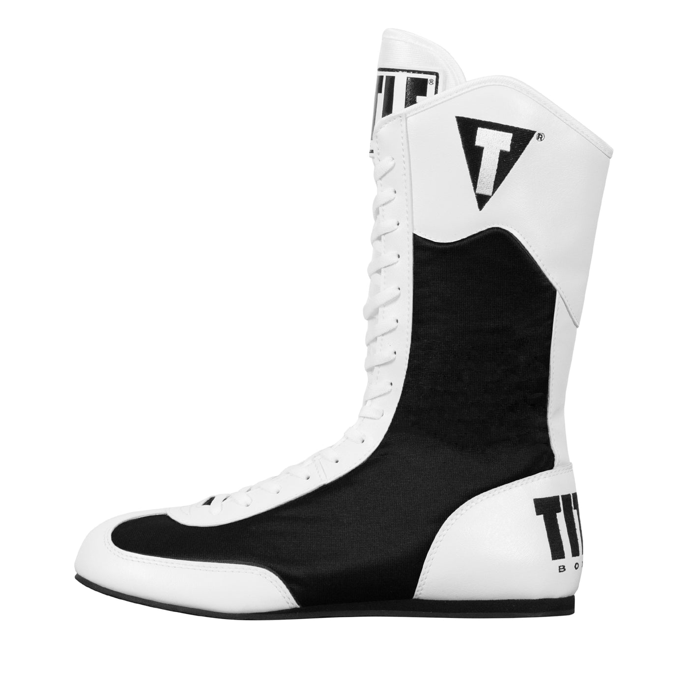 color:white/black::TITLE Boxing Speed-Flex Encore High-Top Shoes main vie