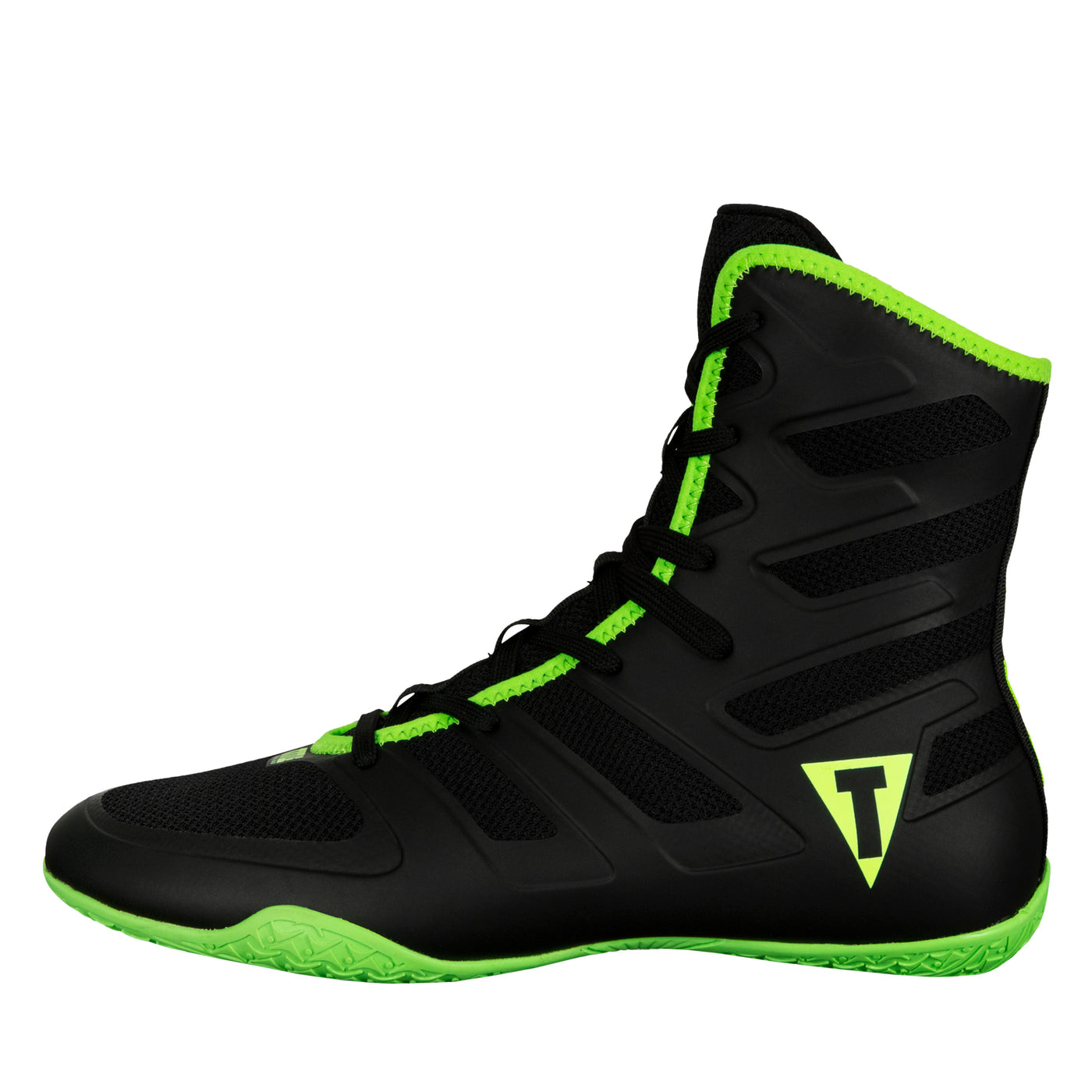 color:Black/Neon Green::TITLE Boxing Total Balance Shoes