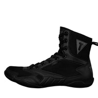 color:Black::TITLE Charged Boxing Shoes side view