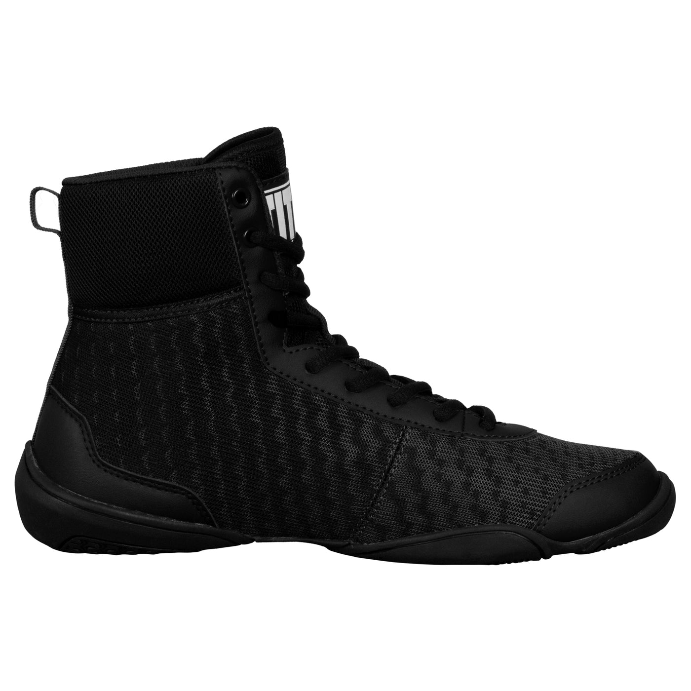 variant:black/grey::TITLE Predator II Boxing Shoes side view