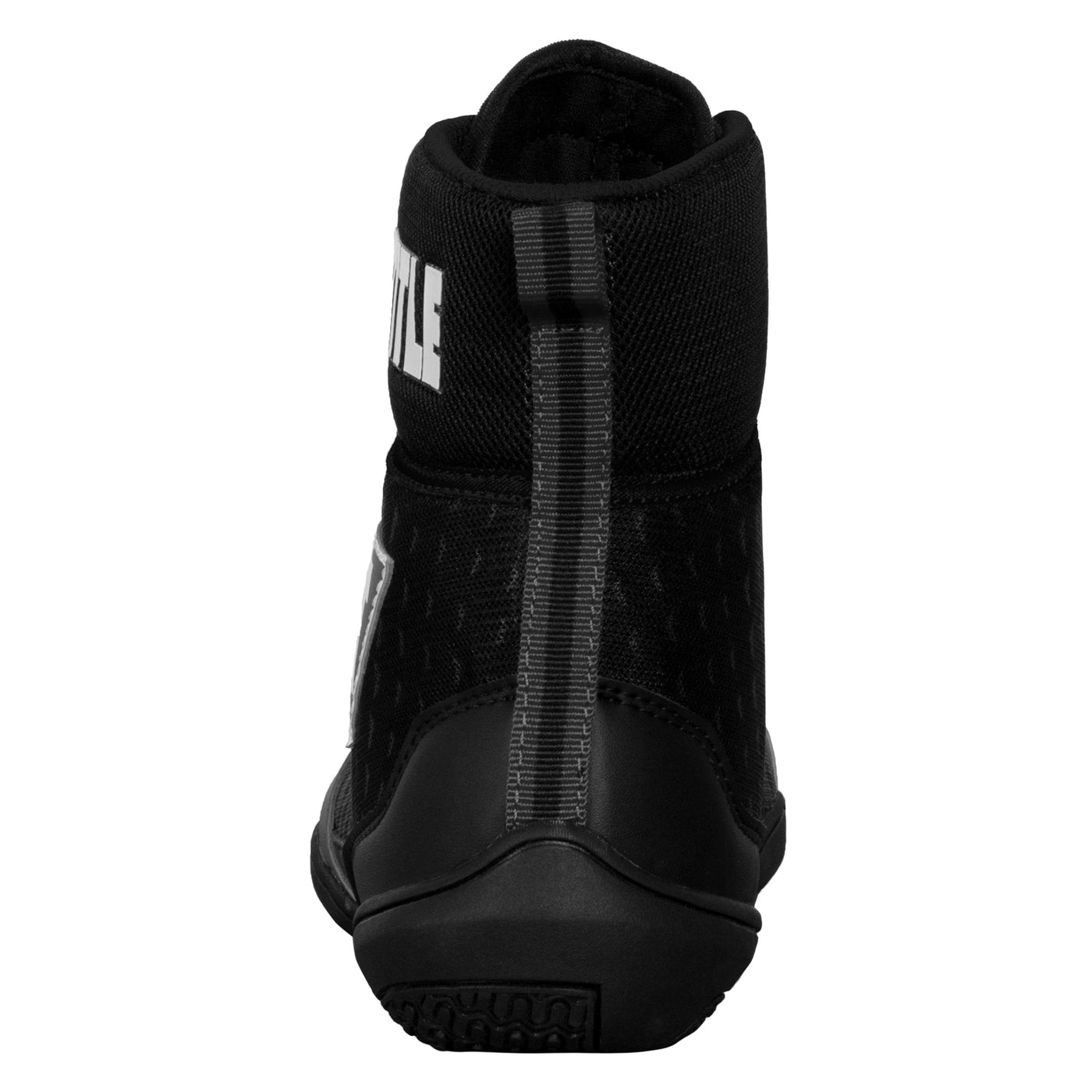 variant:black/grey::TITLE Predator II Boxing Shoes back view