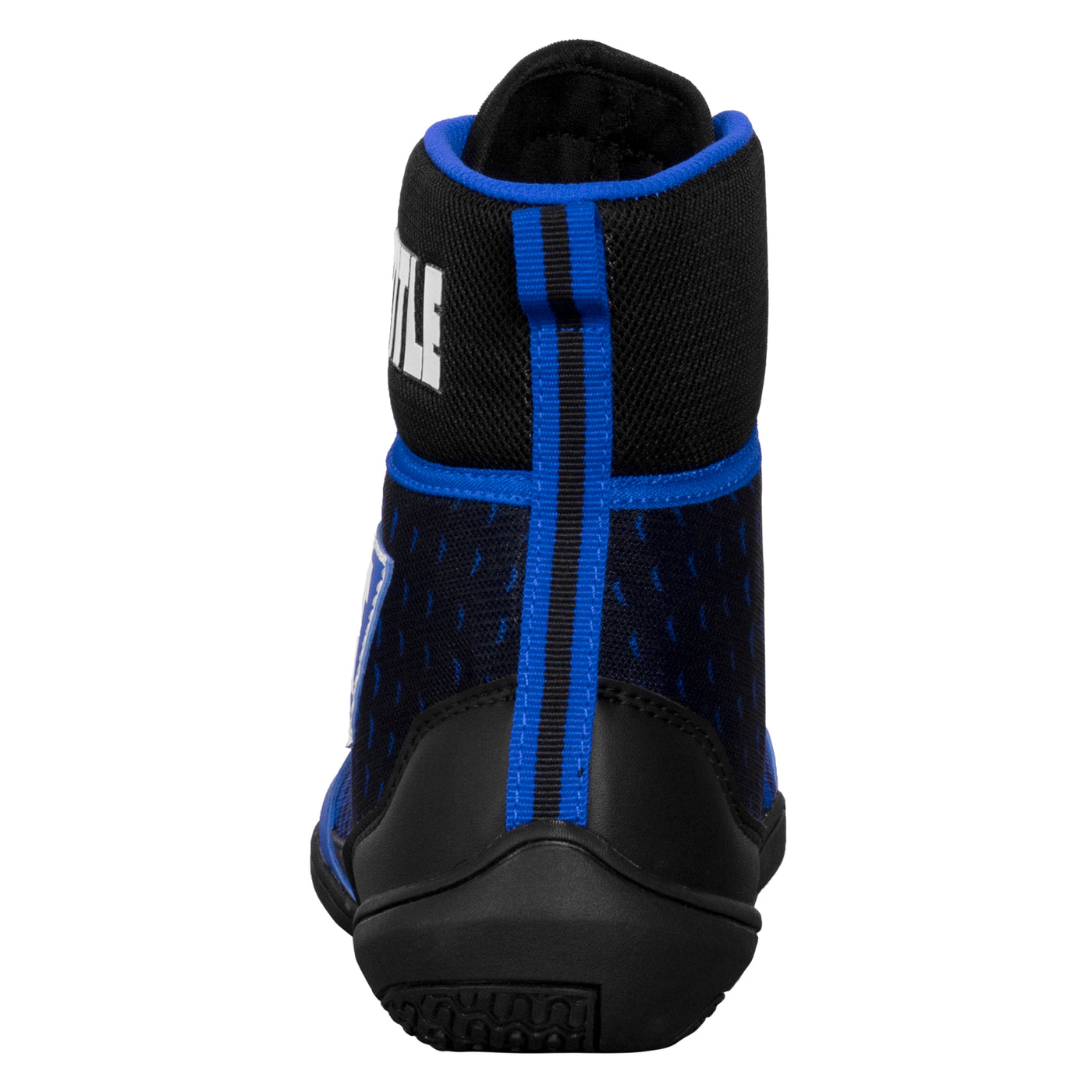 variant:black/blue::TITLE Predator II Boxing Shoes back view