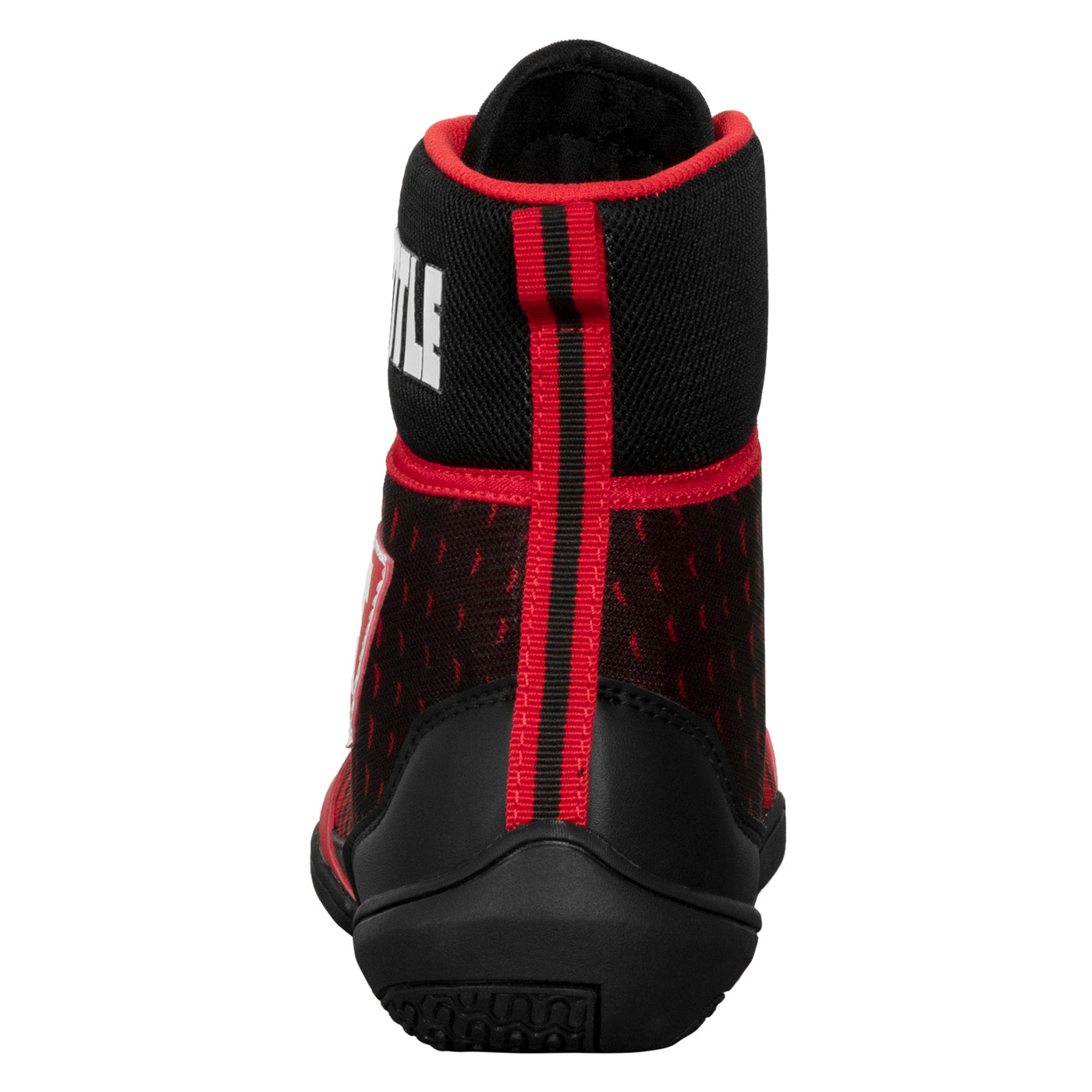 variant:black/red::TITLE Predator II Boxing Shoes back view