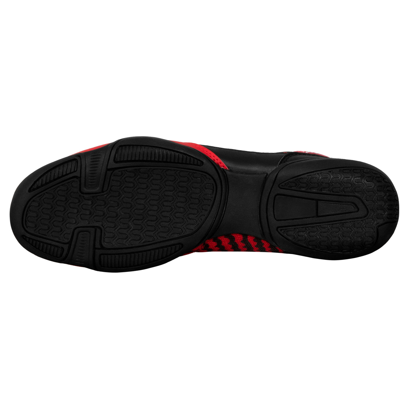 variant:black/red::TITLE Predator II Boxing Shoes bottom view