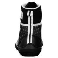 variant:black/white::TITLE Predator II Boxing Shoes back view