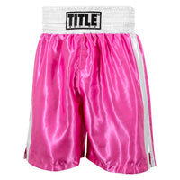 variant:pink/white::TITLE Boxing Edge Boxing Trunks 2.0 side view