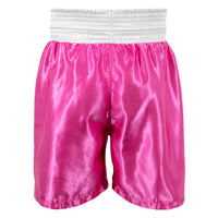 variant:pink/white::TITLE Boxing Edge Boxing Trunks 2.0 back view