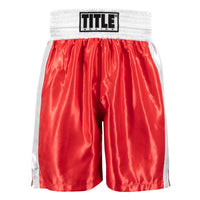 color:red/white::TITLE Boxing Edge Boxing Trunks 2.0 front view