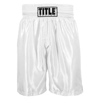 color:white::TITLE Boxing Edge Boxing Trunks 2.0 front view