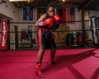 variant:black/red::TITLE Boxing Edge Boxing Trunks 2.0 guy in ring club