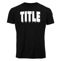 color:Black/White::TITLE Boxing Iconic Block Tee