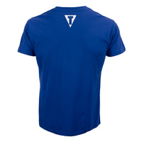 variant:Blue/White::TITLE Boxing Iconic Block Tee back view