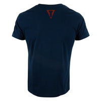 variant:Navy/Red::TITLE Boxing Iconic Block Tee back view