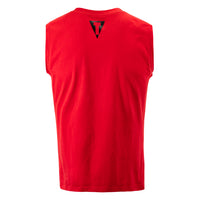 variant:Red/Black::TITLE Boxing Iconic Block Muscle Tee back view