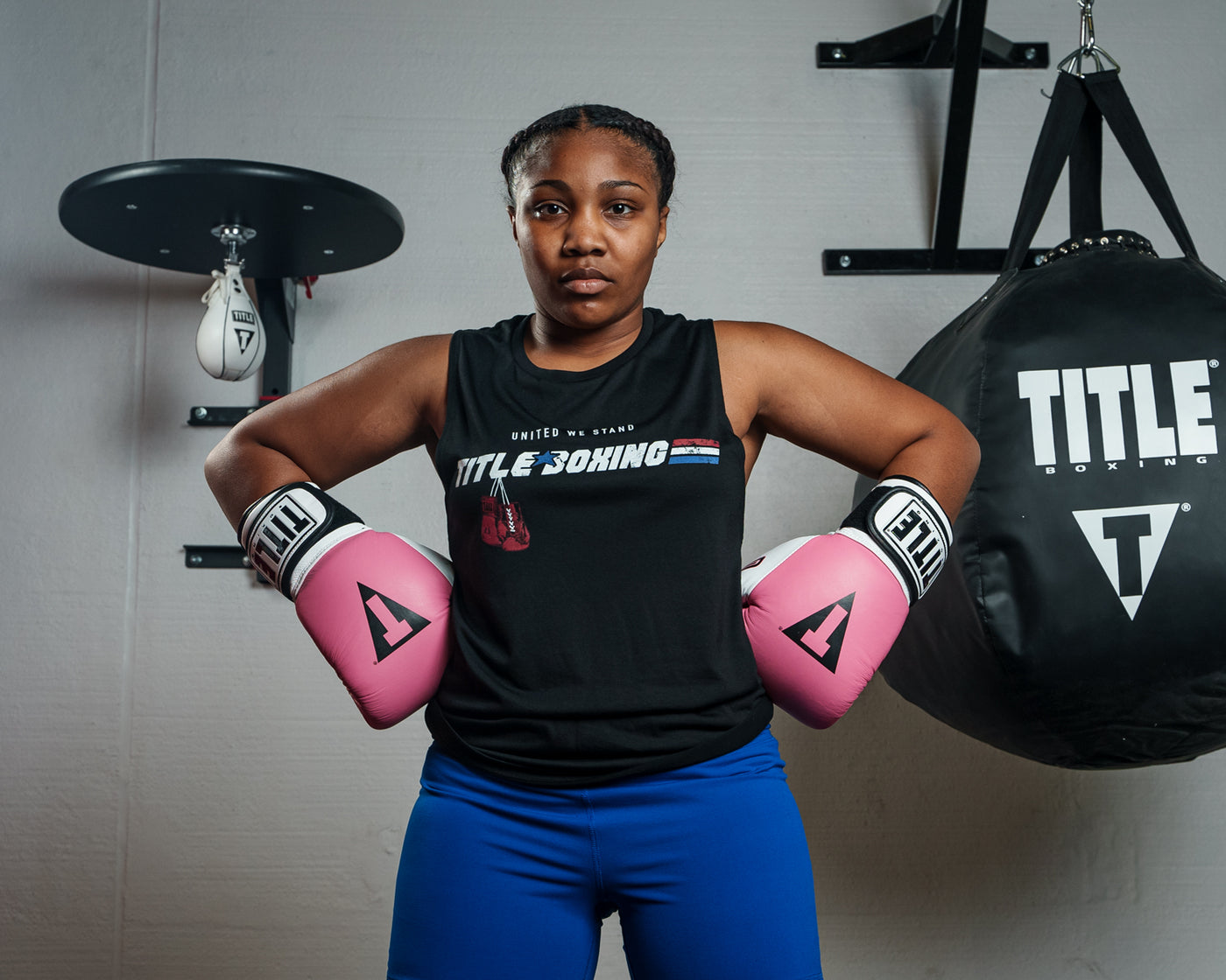 variant:Black::TITLE Boxing United Women's Tank