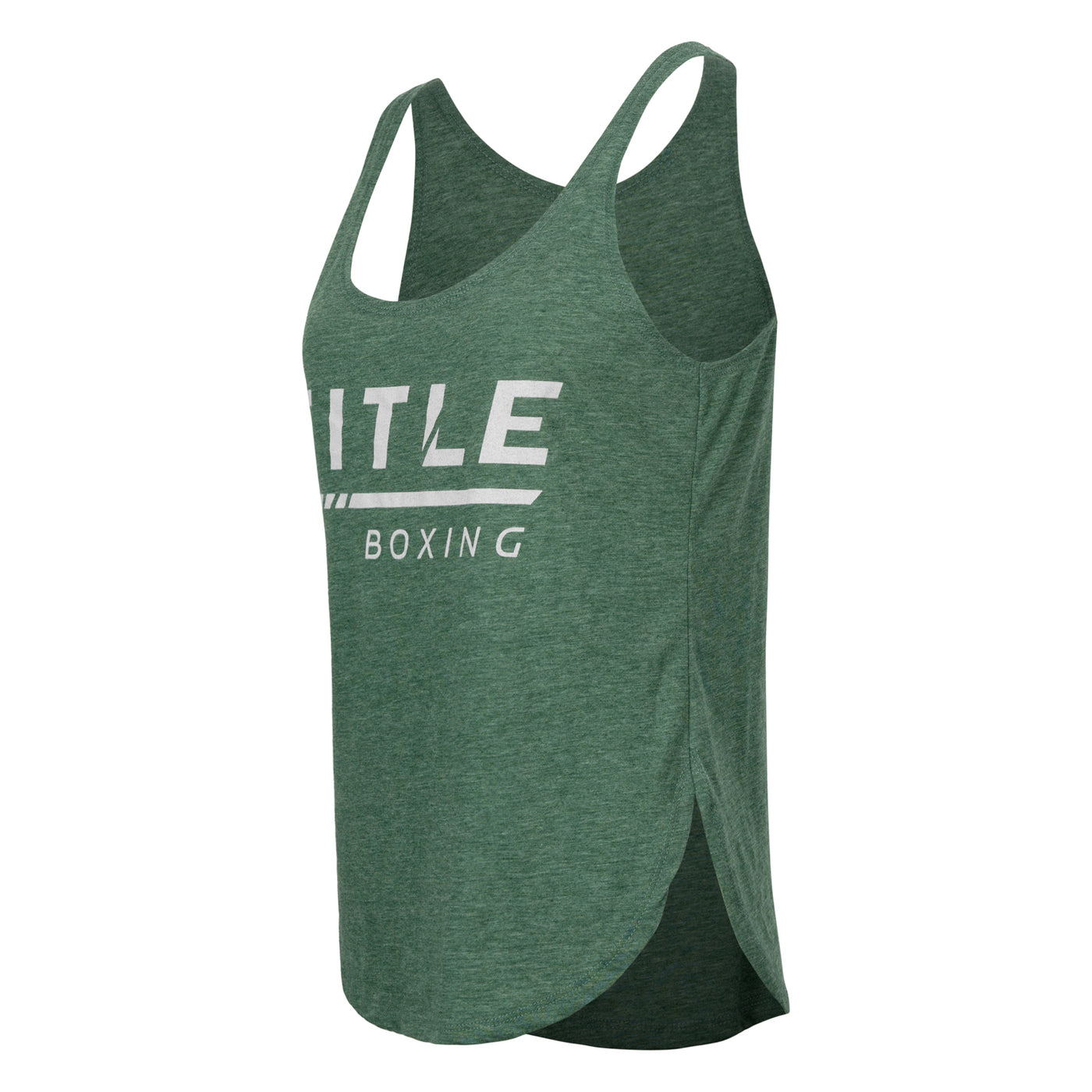 variant:Green::TITLE Boxing Women's Striped Wordmark Cropped Tank