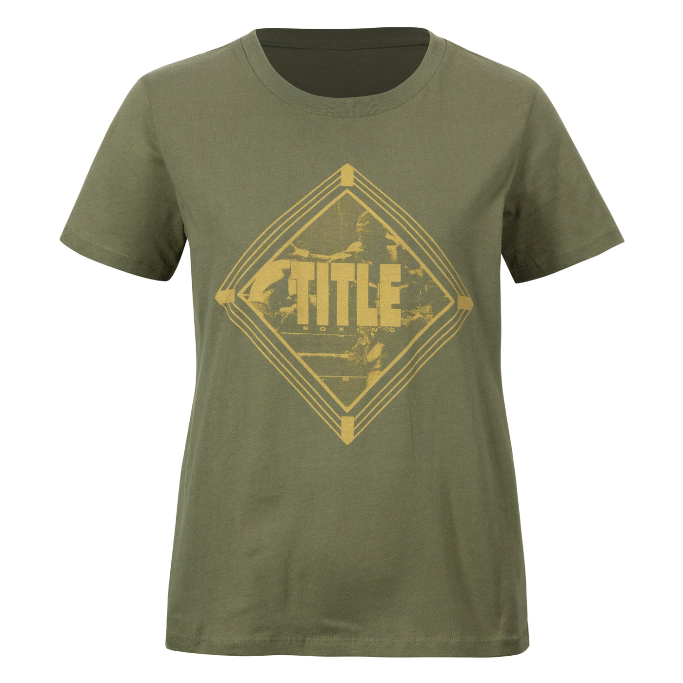 color:green::TITLE Boxing Women's Snapshot tee main view