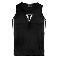 variant:black/white::TITLE Boxing Performance Aerovent Amateur Boxing Set 3.0 shirt front view