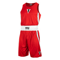 color:red/white::TITLE Boxing Performance Aerovent Amateur Boxing Set 3.0 main view