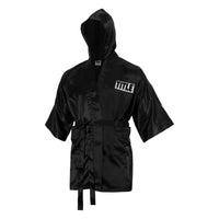 variant:black::TITLE Boxing Stock Fingertip Robe 2.0 front view