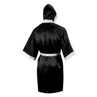 variant:black/white::TITLE Boxing Stock Full Length Robe 3.0 back view