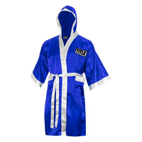 variant:blue/white::TITLE Boxing Stock Full Length Robe 3.0 front view