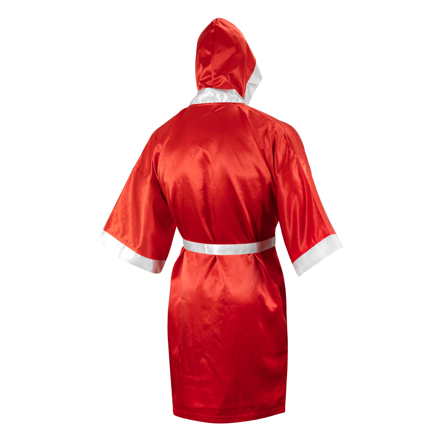 variant:red/white::TITLE Boxing Stock Full Length Robe 3.0 back view