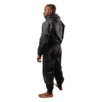 variant:lifestyle::TITLE Boxing Sauna Suit With Hood guy posing wearing sauna suit
