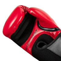 variant:Red/Black::TITLE Boxing Vegan Fitness Bag Gloves hand view