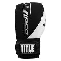 variant:Black/White::Viper by TITLE Boxing Strike Bag Gloves 2.0 front view