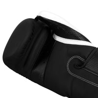 variant:Black/White::Viper by TITLE Boxing Strike Bag Gloves 2.0 hand view