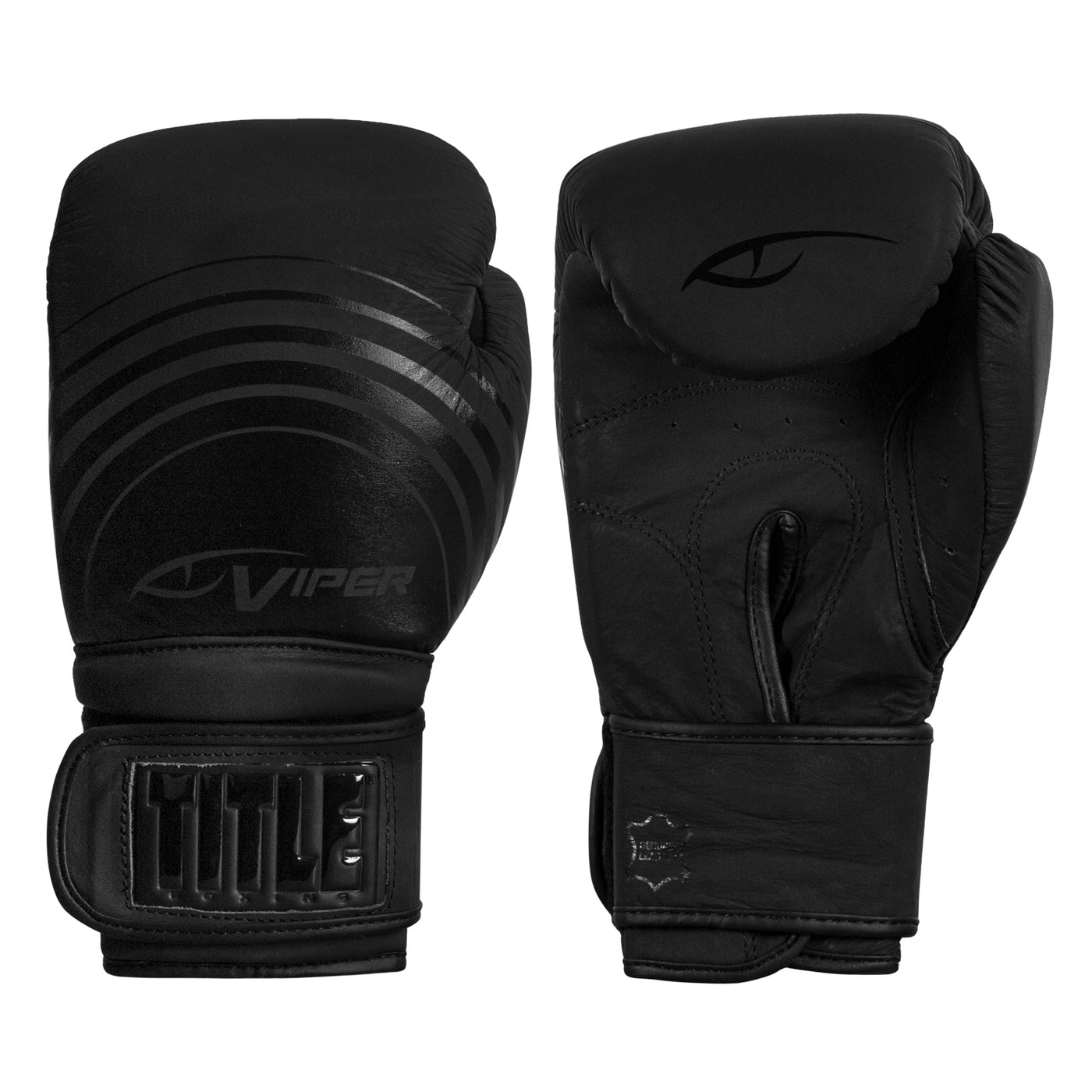color:black::Viper by TITLE Boxing Select Training Gloves 2.0 main view