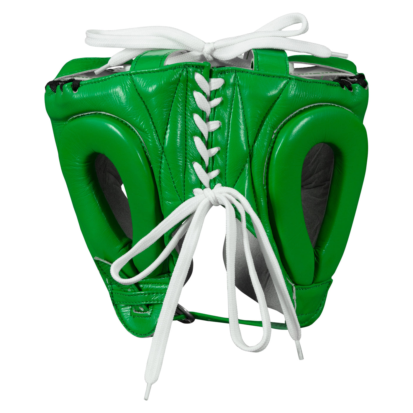 variant:Green::WBC by TITLE Boxing Sparring Headgear back view