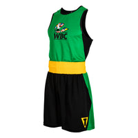 color:green/black::WBC by TITLE Boxing Amateur Competition Outfit main view