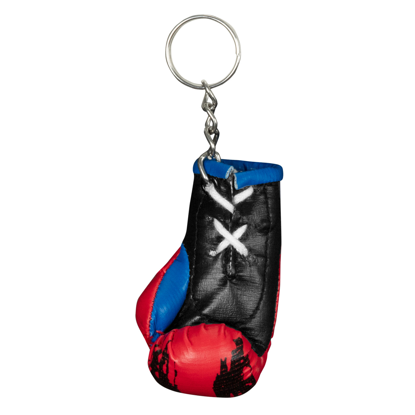 variant:Black/Red/Blue::TITLE Boxing Excel Glove Keyring back view