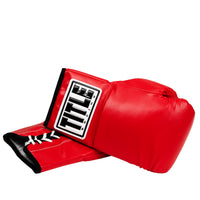 variant:red::TITLE Boxing Autograph Gloves side view