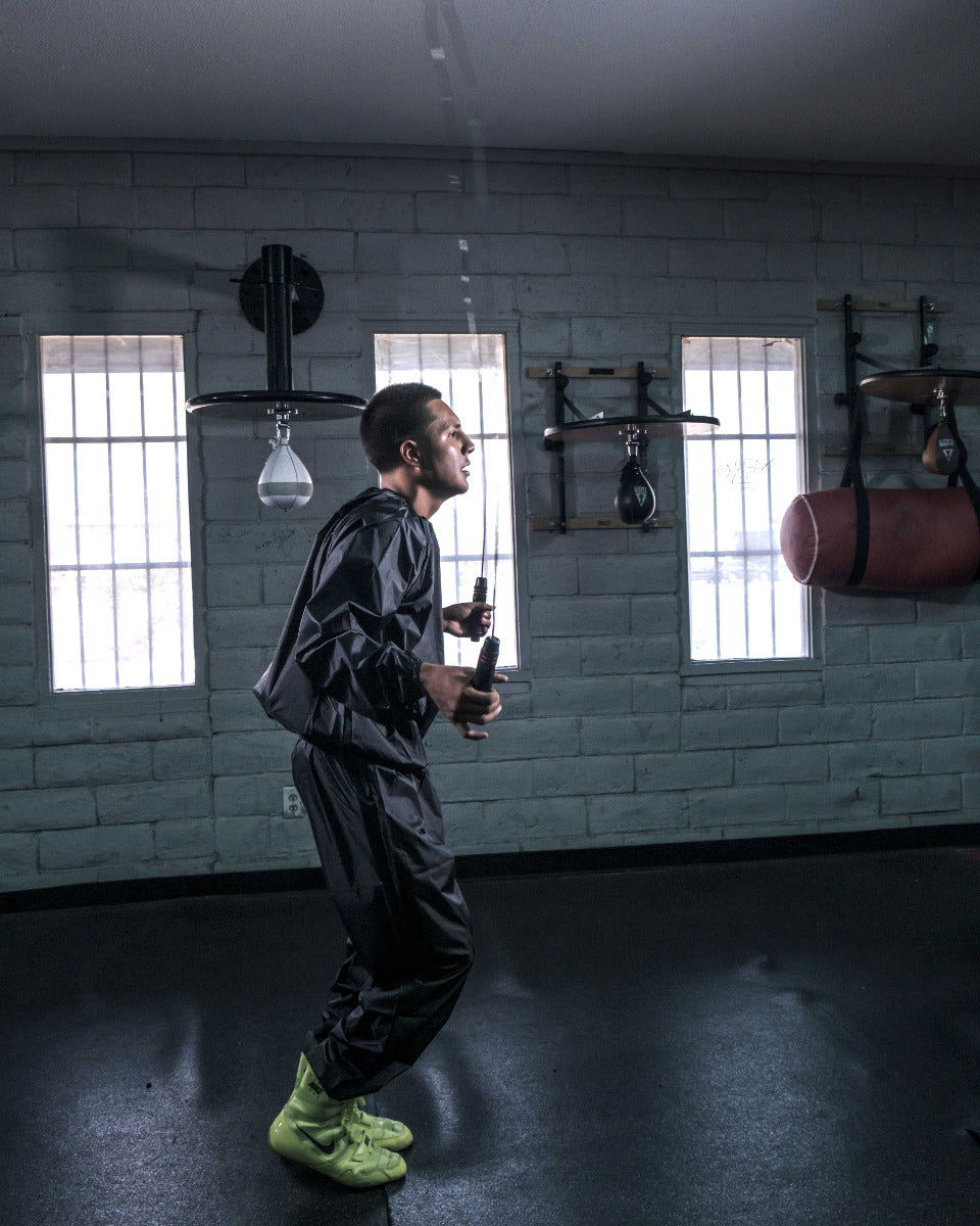 variant:lifestyle::TITLE Boxing Adjustable Jump Rope boxer jumping