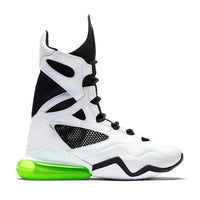 variant:white/green::Nike Women's Air Max Boxing Shoes side view one shoe