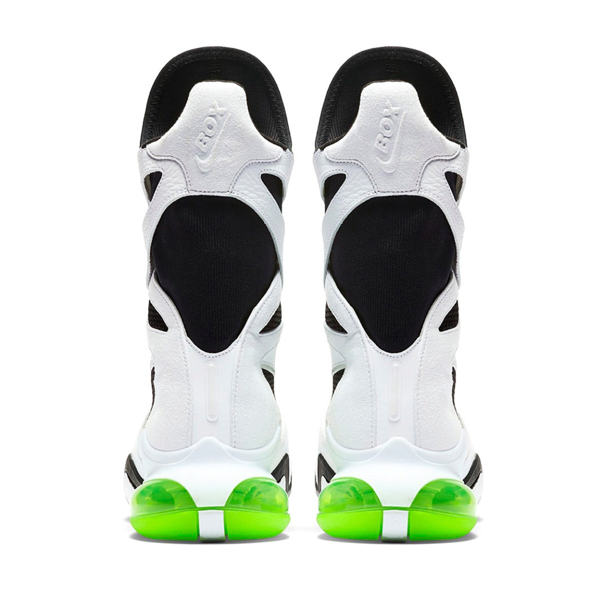 variant:white/green::Nike Women's Air Max Boxing Shoes back view