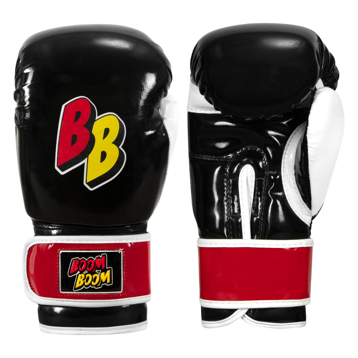 color:Black/White/Red::BOOM BOOM Boxing Silencer Youth Bag Gloves