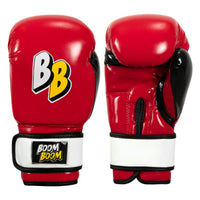 color:Red/Black/White::BOOM BOOM Boxing Silencer Youth Bag Gloves