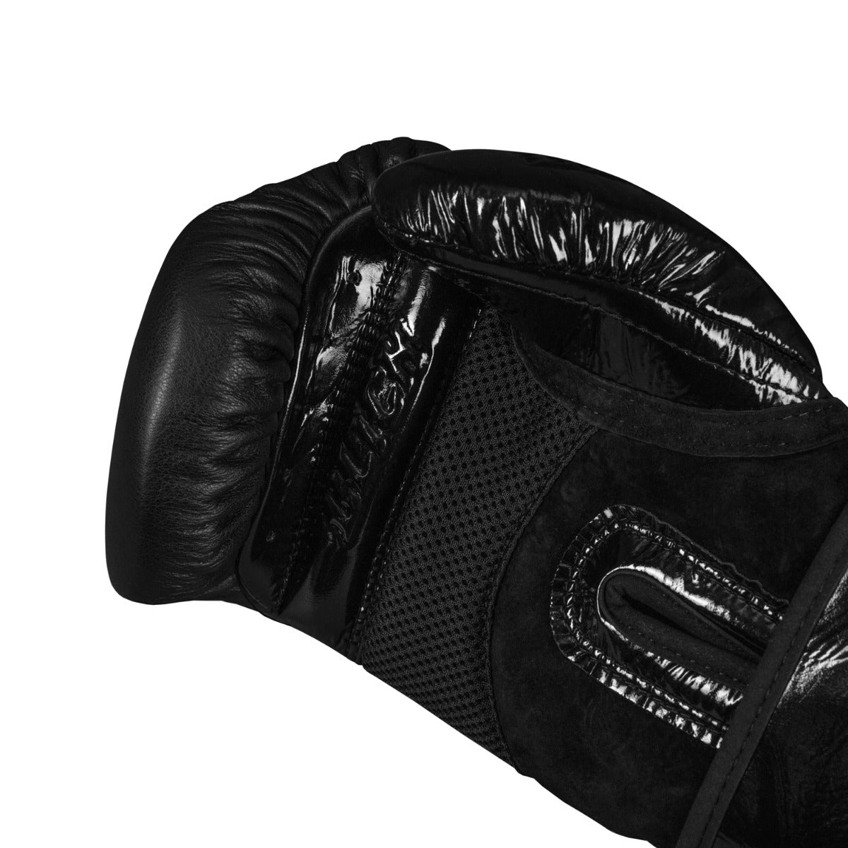 variant:lifestyle::TITLE Black Blitz Sparring Gloves hand view