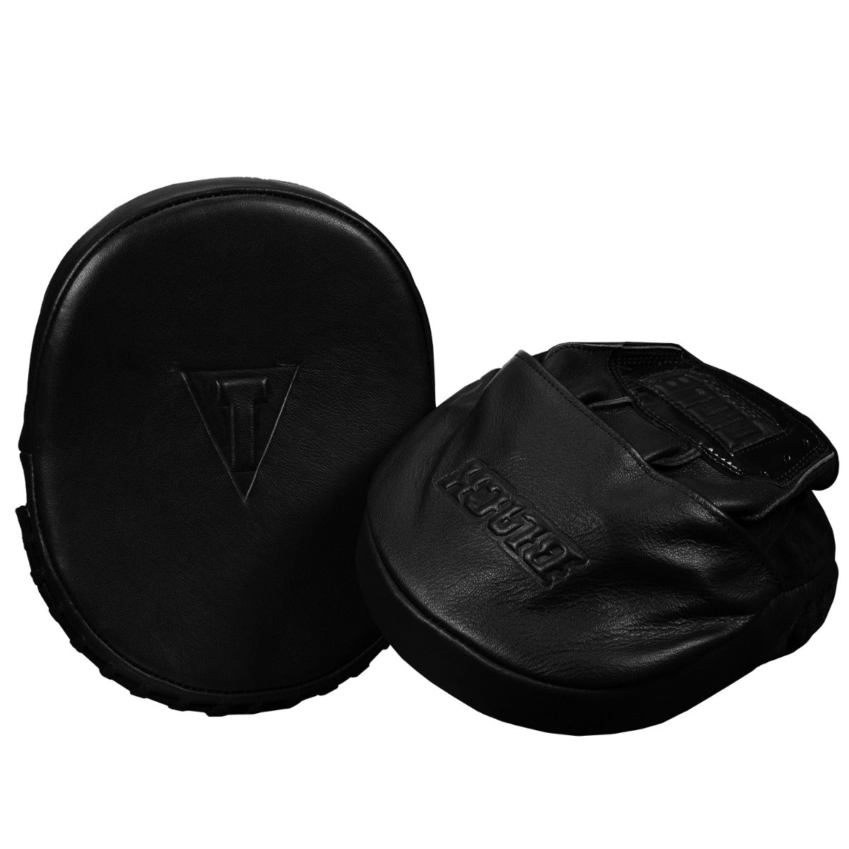 variant:lifestyle::TITLE Black Punch Mitts 2.0 up and down view