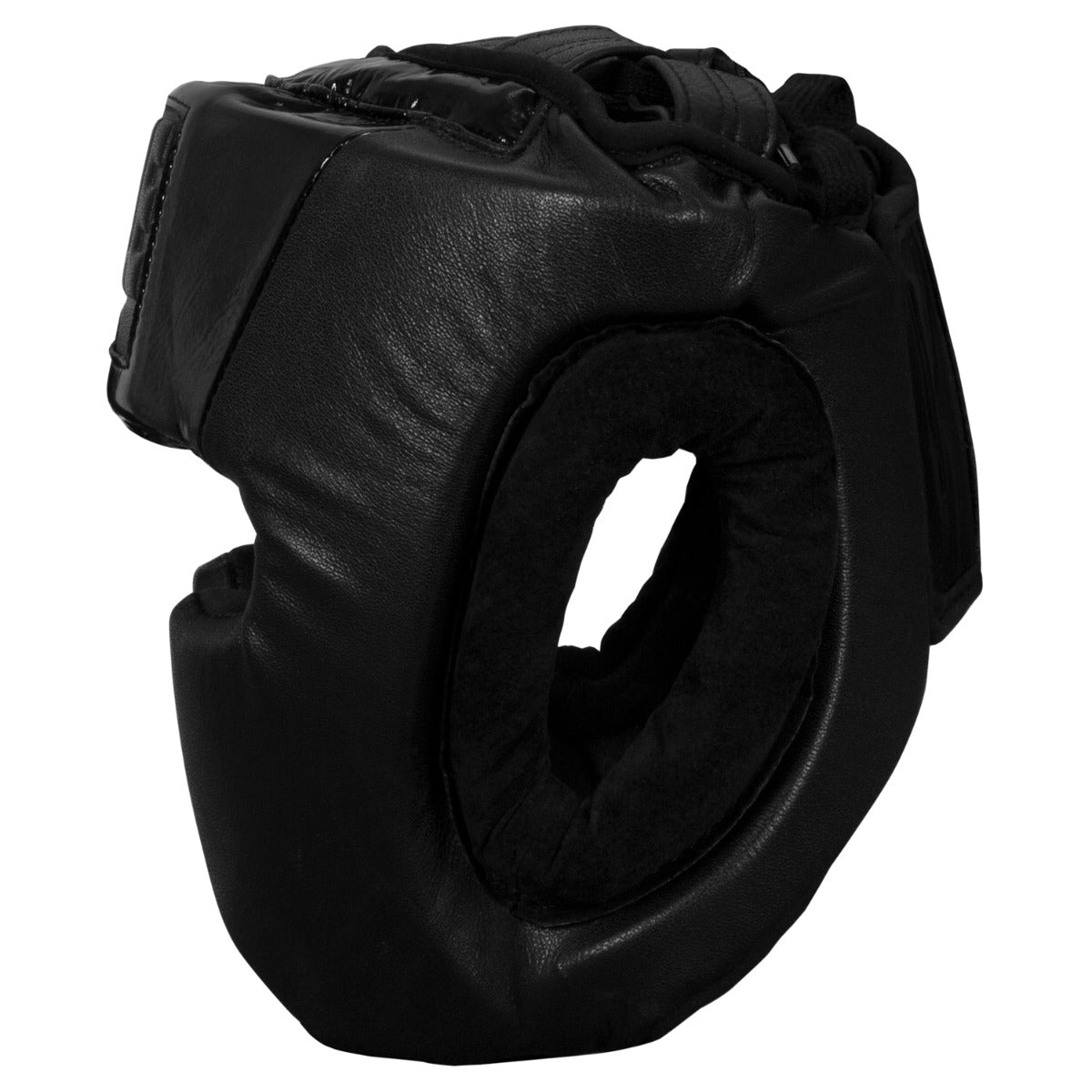 variant:lifestyle::TITLE Black Training Headgear side view