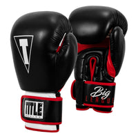 variant:lifestyle::TITLE Boxing Leather Big League Bag Gloves side view