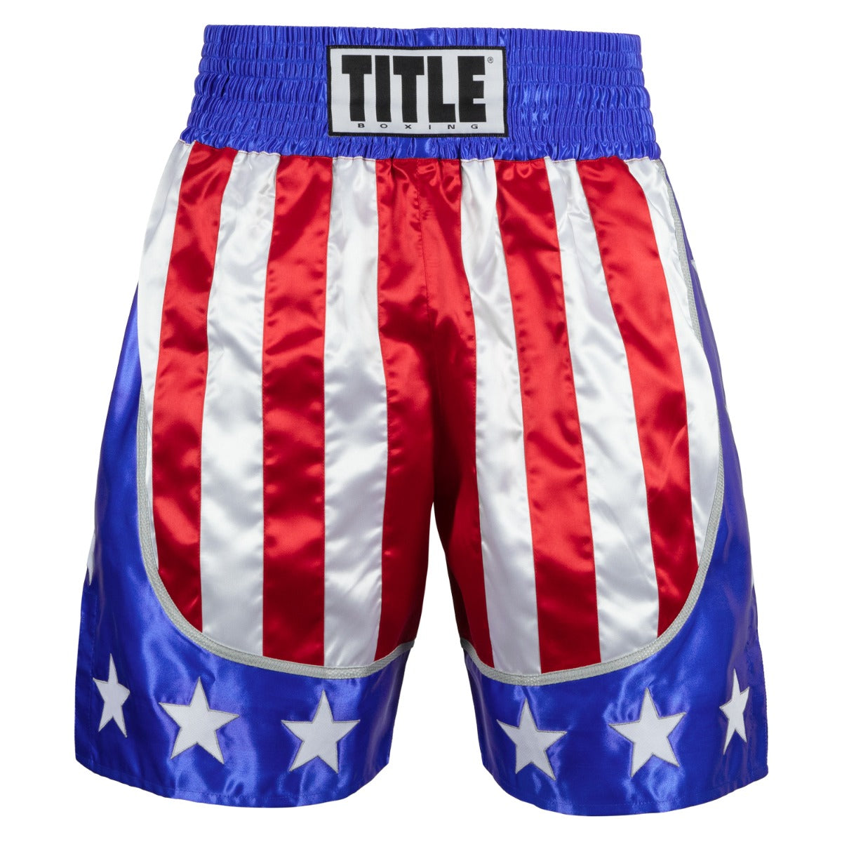 variant:lifestyle::TITLE Boxing USA Trunks 4.0 front view