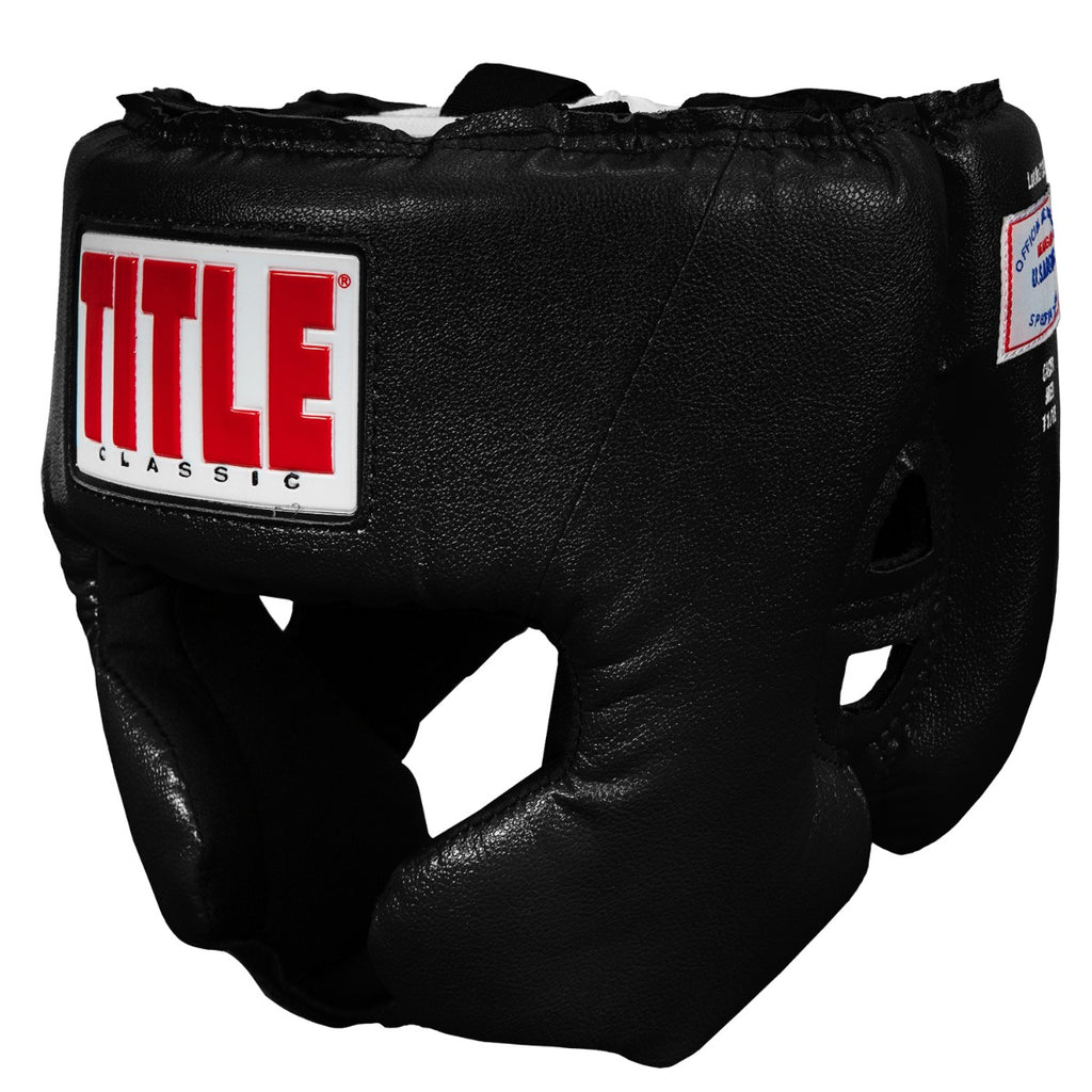 TITLE Classic USA Boxing Competition Headgear With Cheeks