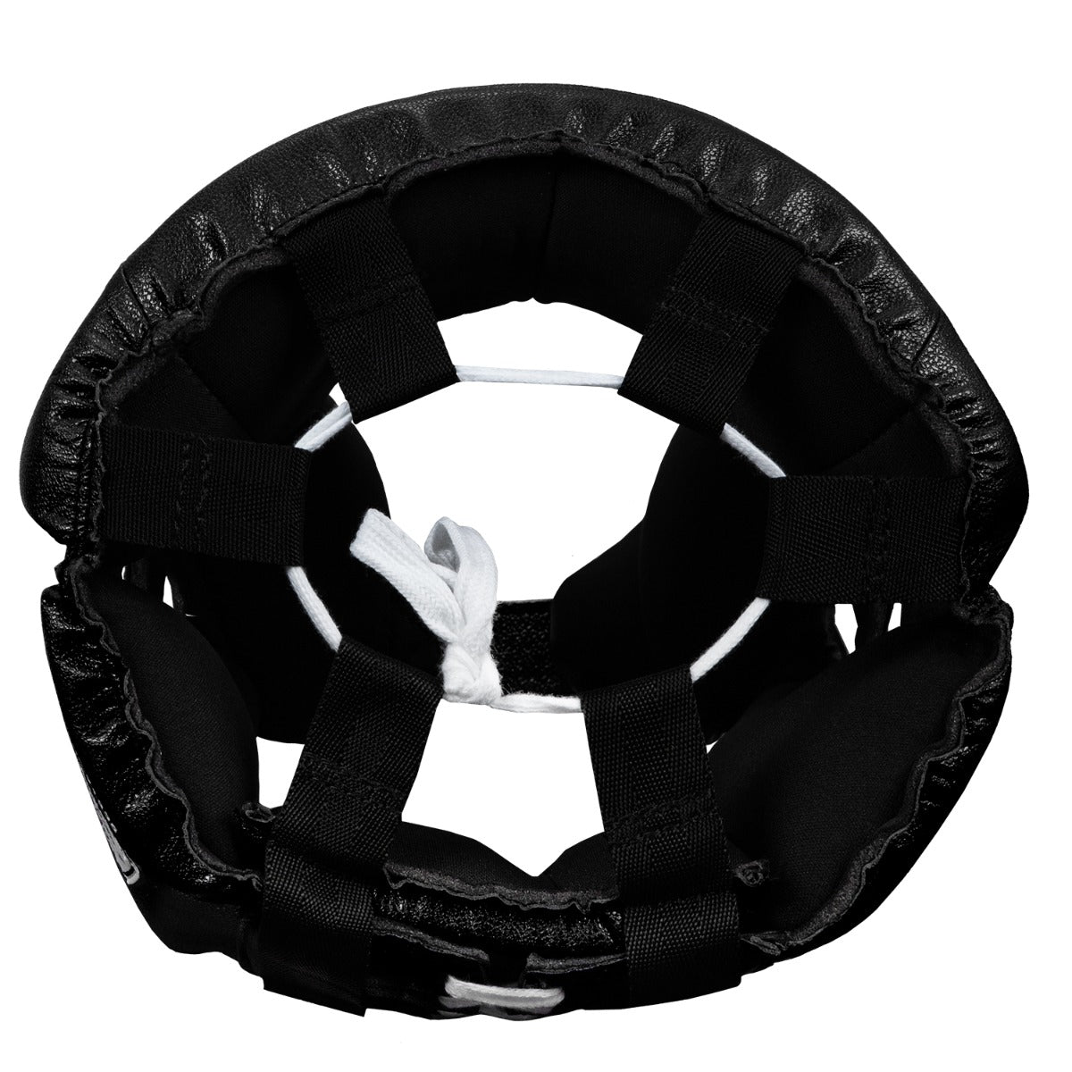 variant:black::TITLE Classic USA Boxing Competition Headgear – Open Face top view