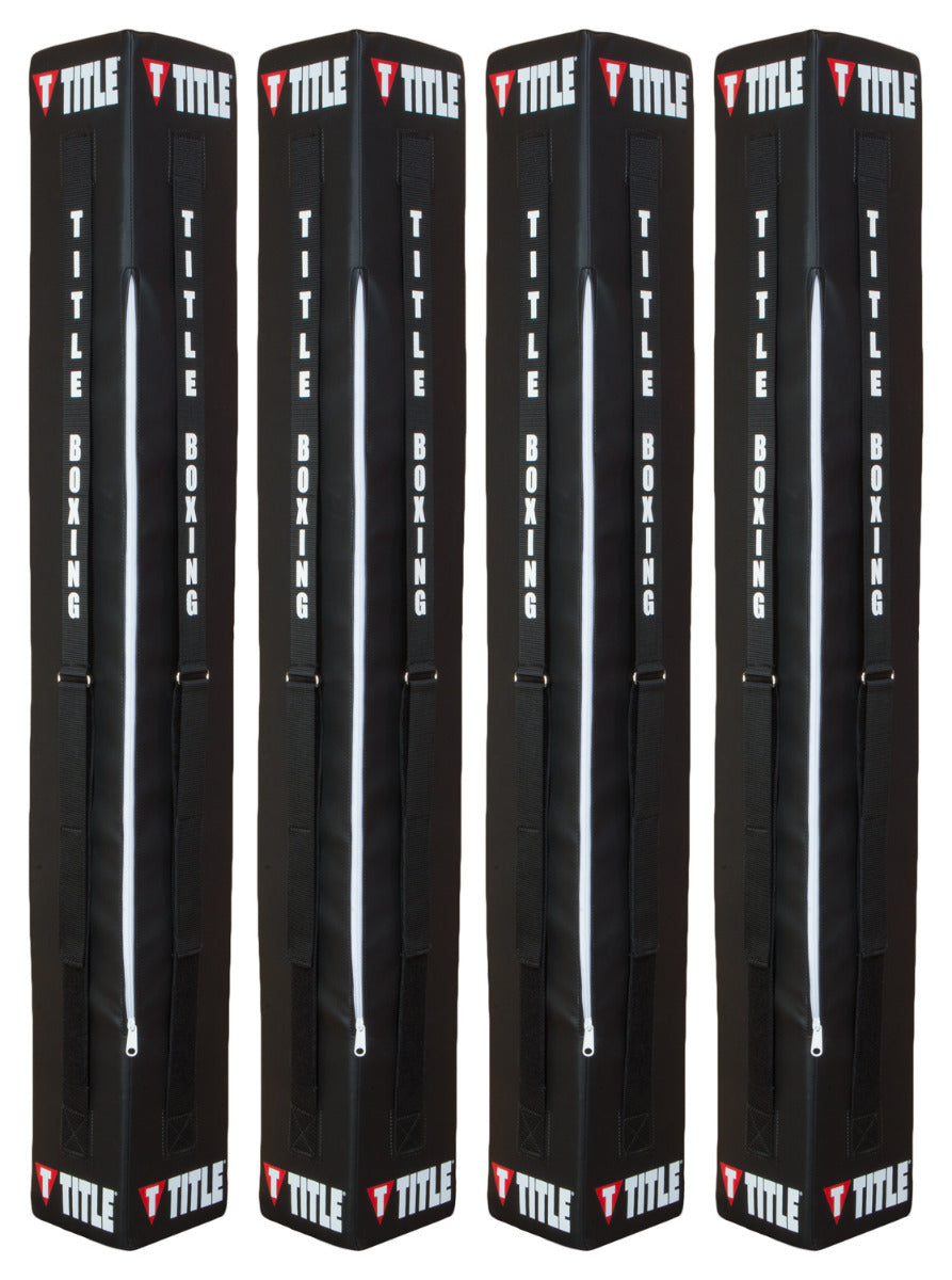 variant:black::TITLE Boxing Pro Corner Cushions V3.0 – Set Of 4 side view